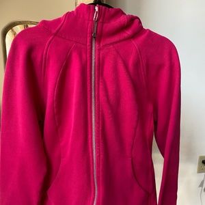 Lululemon Scuba Hoodie, Size 10, Fuchsia